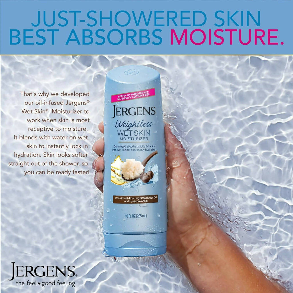 Jergens Wet Skin Moisturizer With Enriching Shea Oil | Grocsy