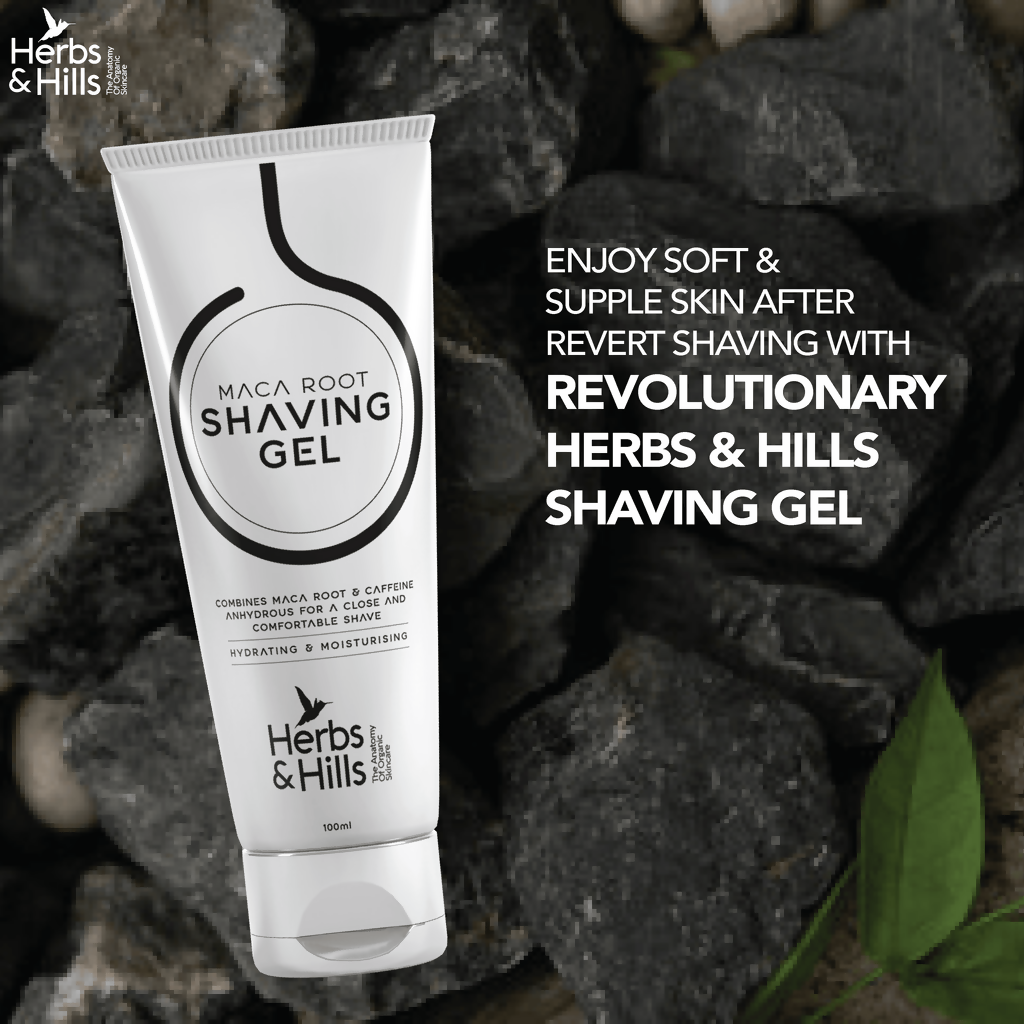 Herbs & Hills Maca Root Shaving Gel | Grocsy