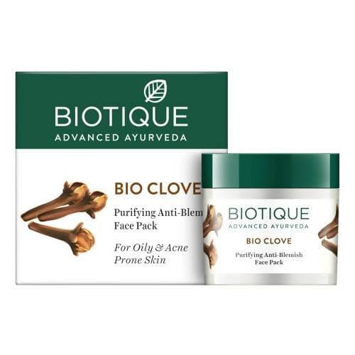 Biotique Bio Clove Purifying Anti Blemish Face Pack | Grocsy