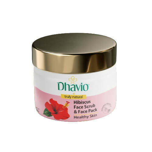 Dhavio Hibiscus Face Scrub & Face Pack | Grocsy