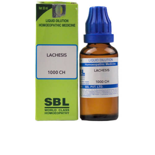 SBL Homeopathy Lachesis Dilution | Grocsy