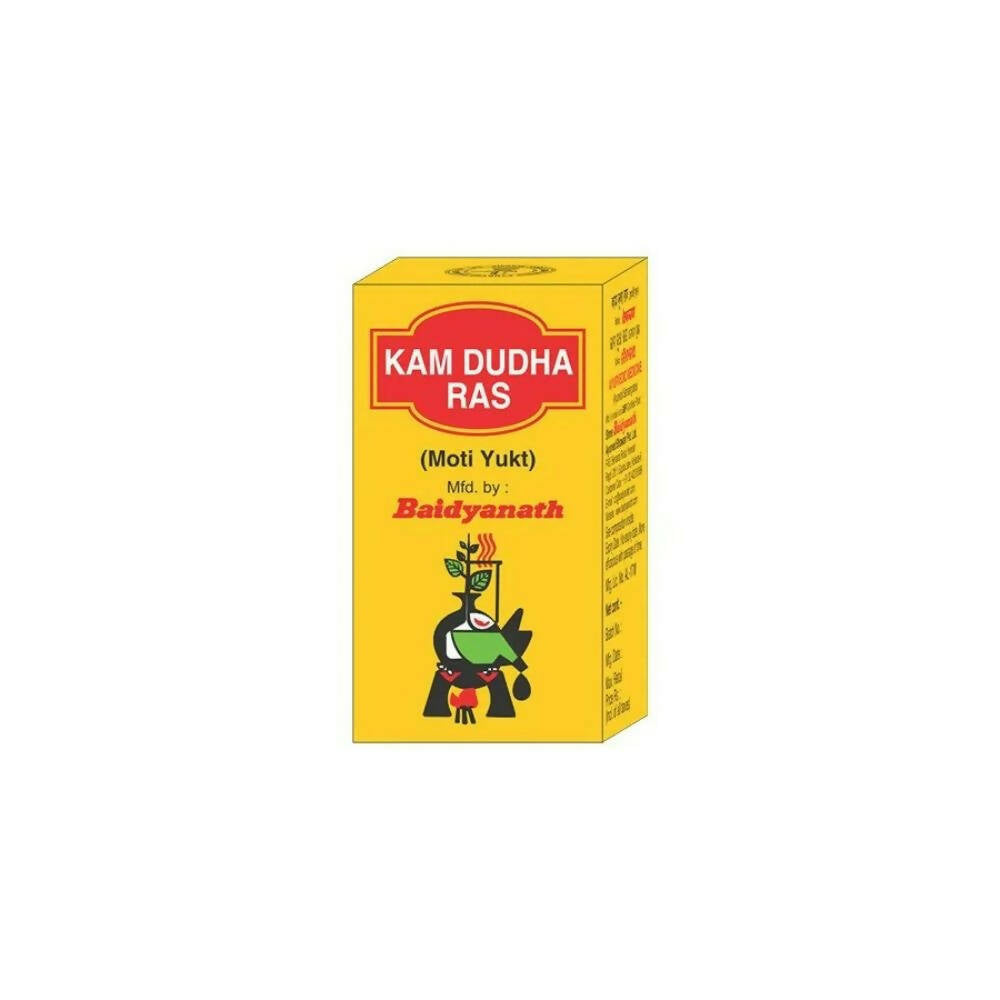 Baidyanath Jhansi Kamdudha Ras (Moti. Yukta) | Grocsy