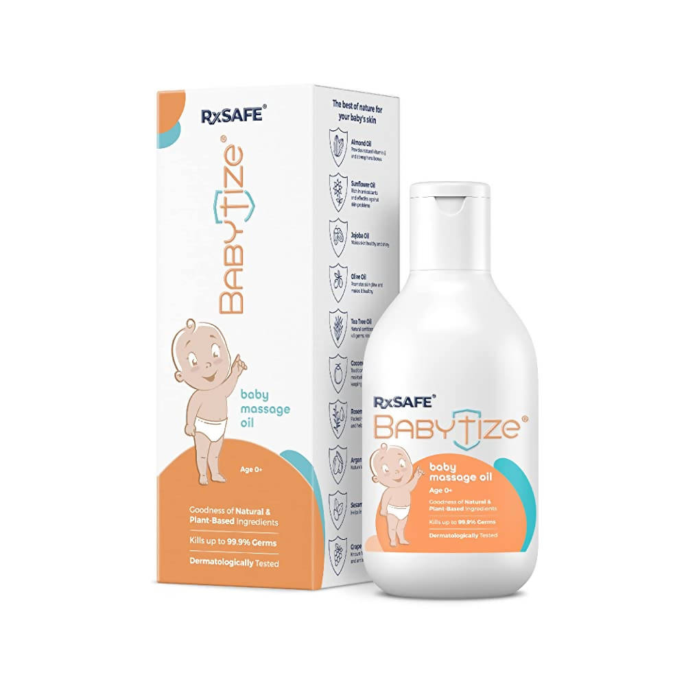 RxSafe Babytize Baby Massage Oil | Grocsy