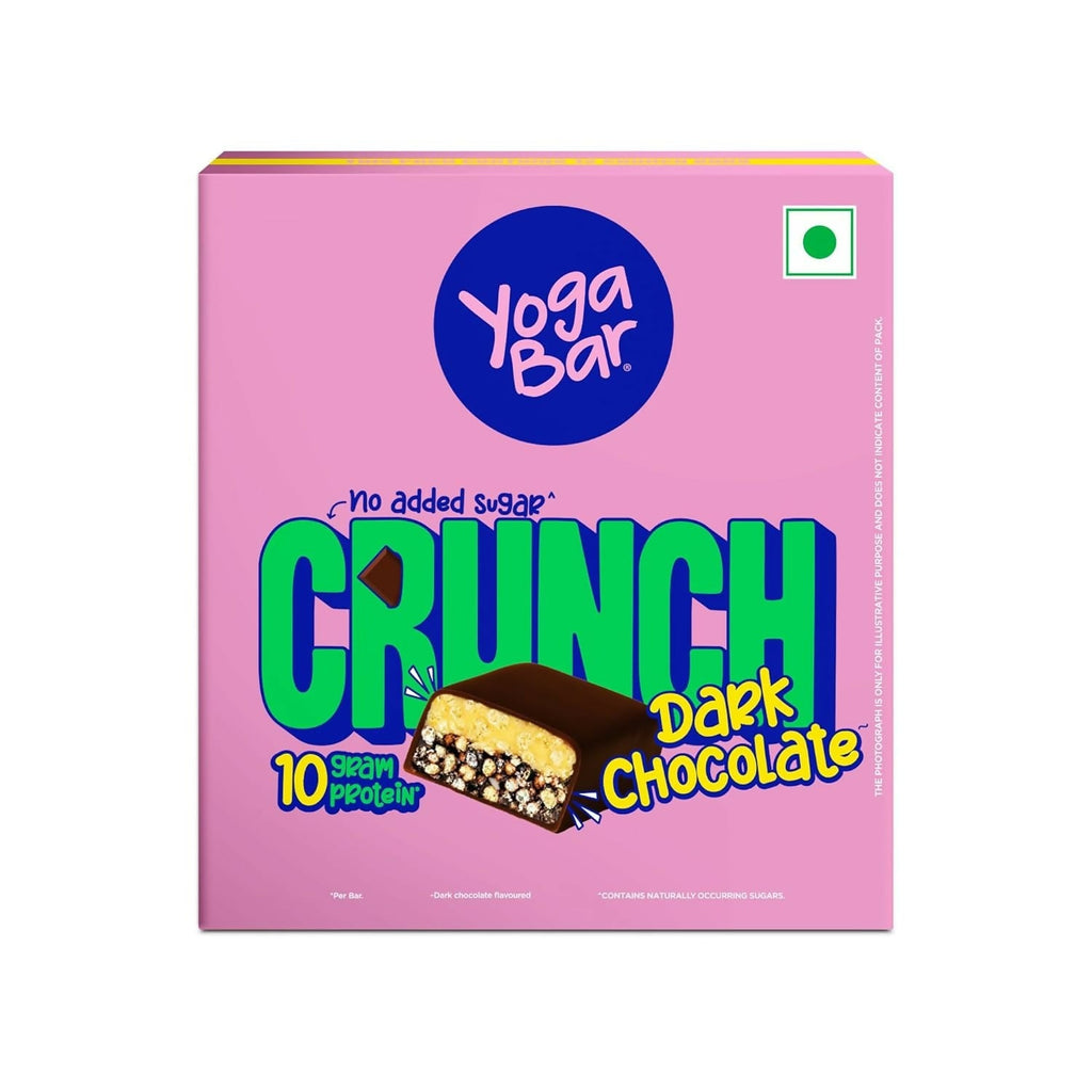 Yoga Bar Crunch Dark Chocolate Protein Bar | Grocsy