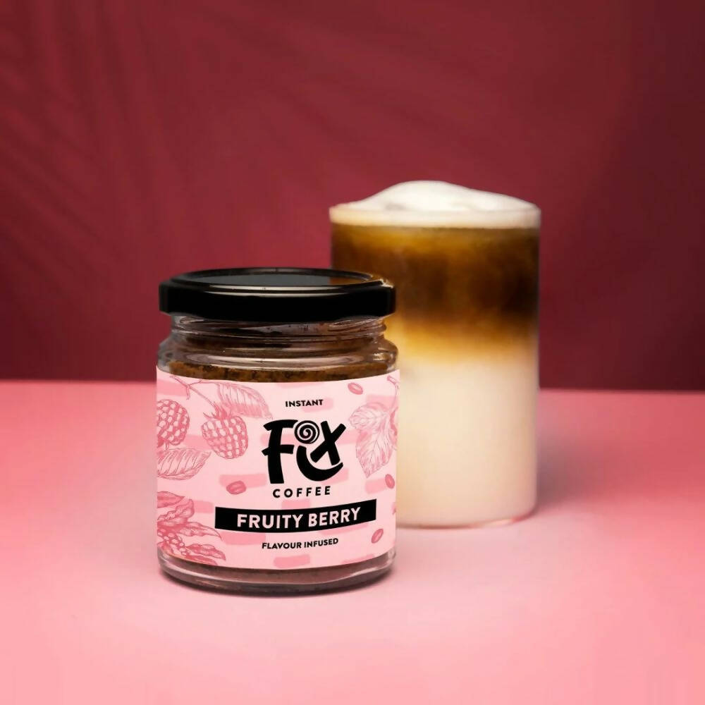 FIX Coffee Fruity Berry Instant Coffee Powder | Grocsy
