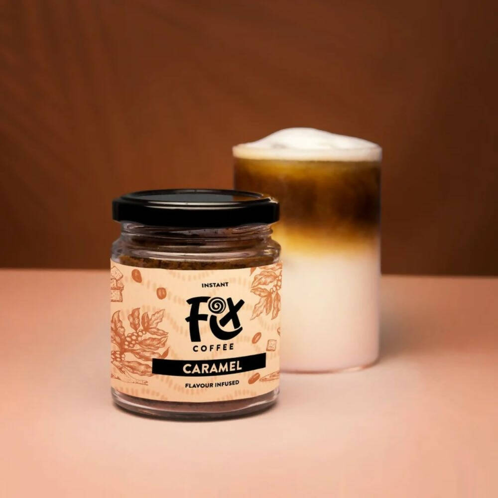 FIX Coffee Caramel Instant Coffee Powder | Grocsy