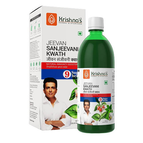 Krishna's Herbal & Ayurveda Jeevan Sanjeevani Kwath Juice | Grocsy