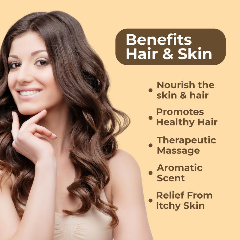 Skiura Nature 100% Natural Camphor Oil For Skin & Hair | Grocsy
