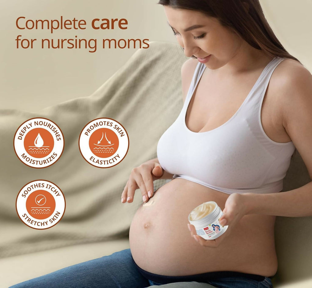 LuvLap Naturals Body Butter for Pregnant Belly | Grocsy