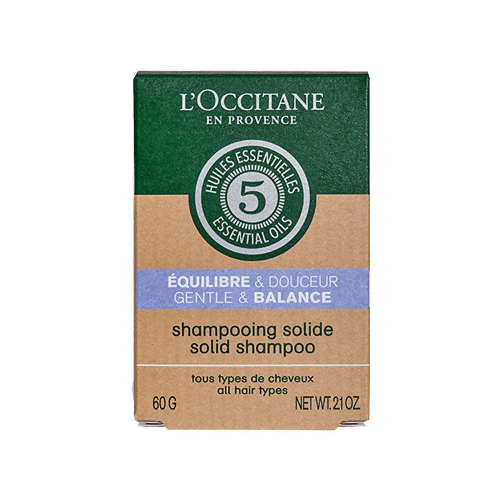 L'Occitane Gentle & Balance Micellar Solid Shampoo | Grocsy