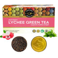 Teacurry Lychee Flavor Green Tea Bags | Grocsy