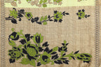 Vamika pista Printed Art Silk Saree | Grocsy