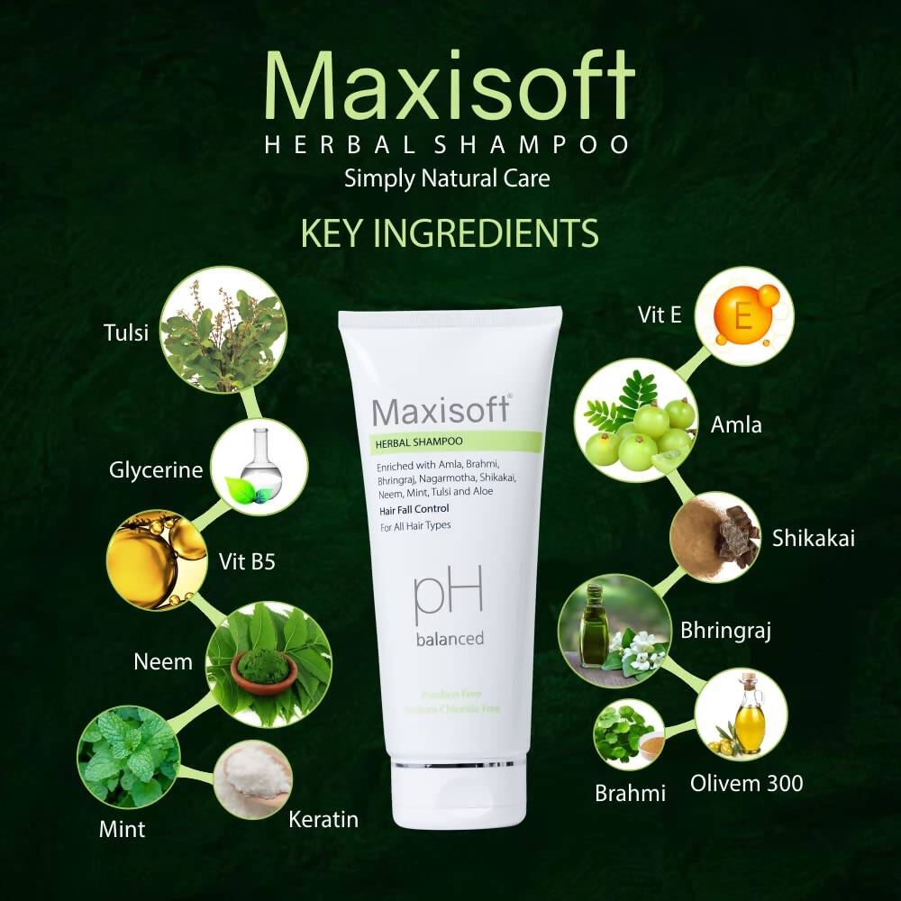 Maxisoft Herbal Shampoo | Grocsy