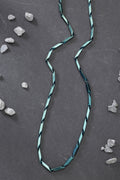 NVR Men's Green Rhodium-Plated Stainless Steel Chain | Grocsy