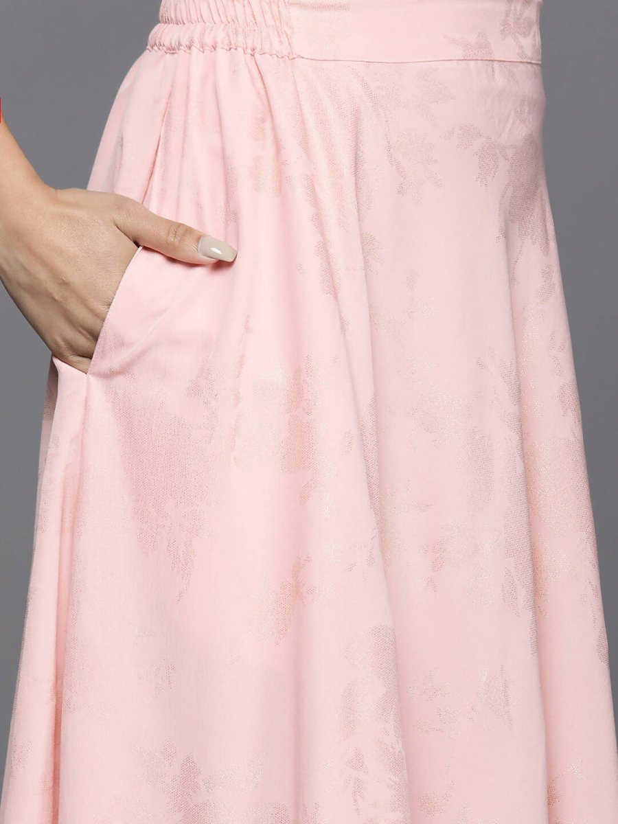 Ahalyaa Women's Traditional Wear Co-ods - Pink | Grocsy