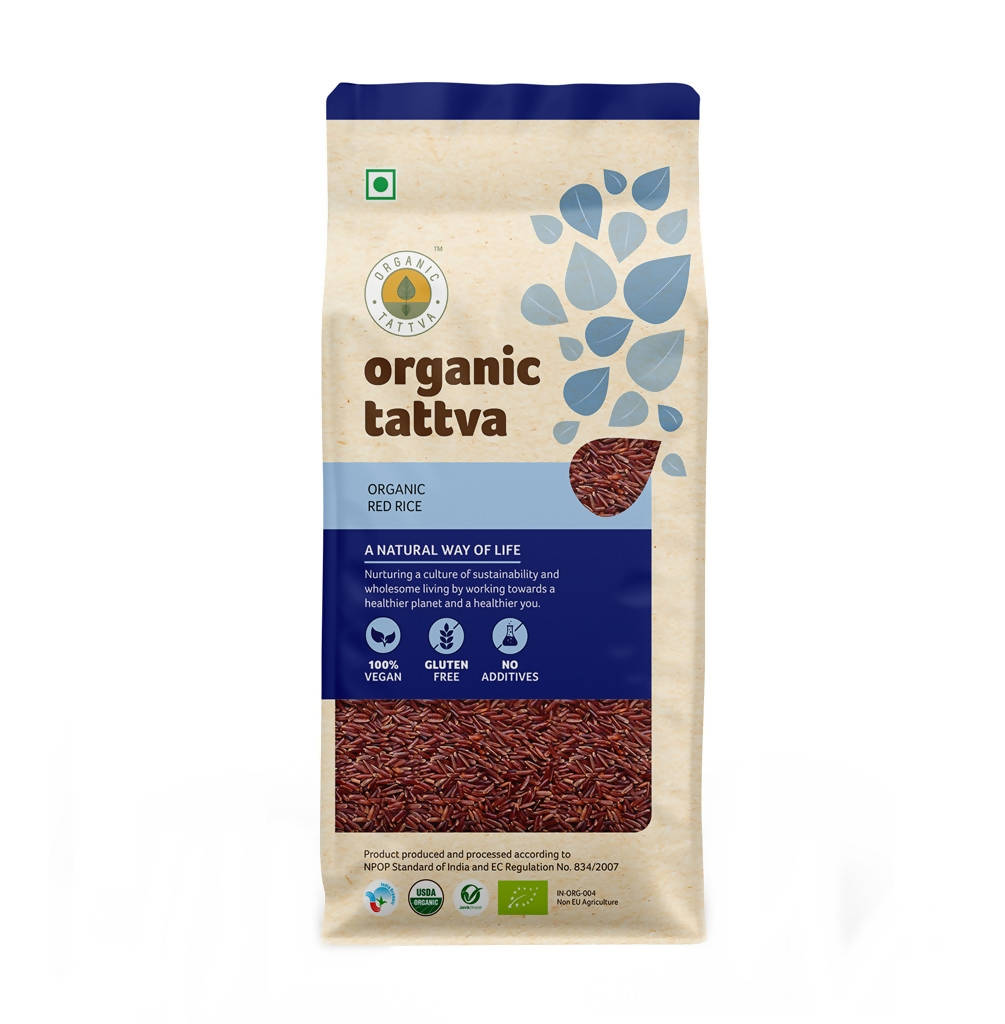 Organic Tattva Red Rice | Grocsy