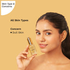 Pilgrim 24K Gold Beauty Oil For Glowing Skin, Deep Nourishing, Anti Aging, Make Up Primer | Grocsy