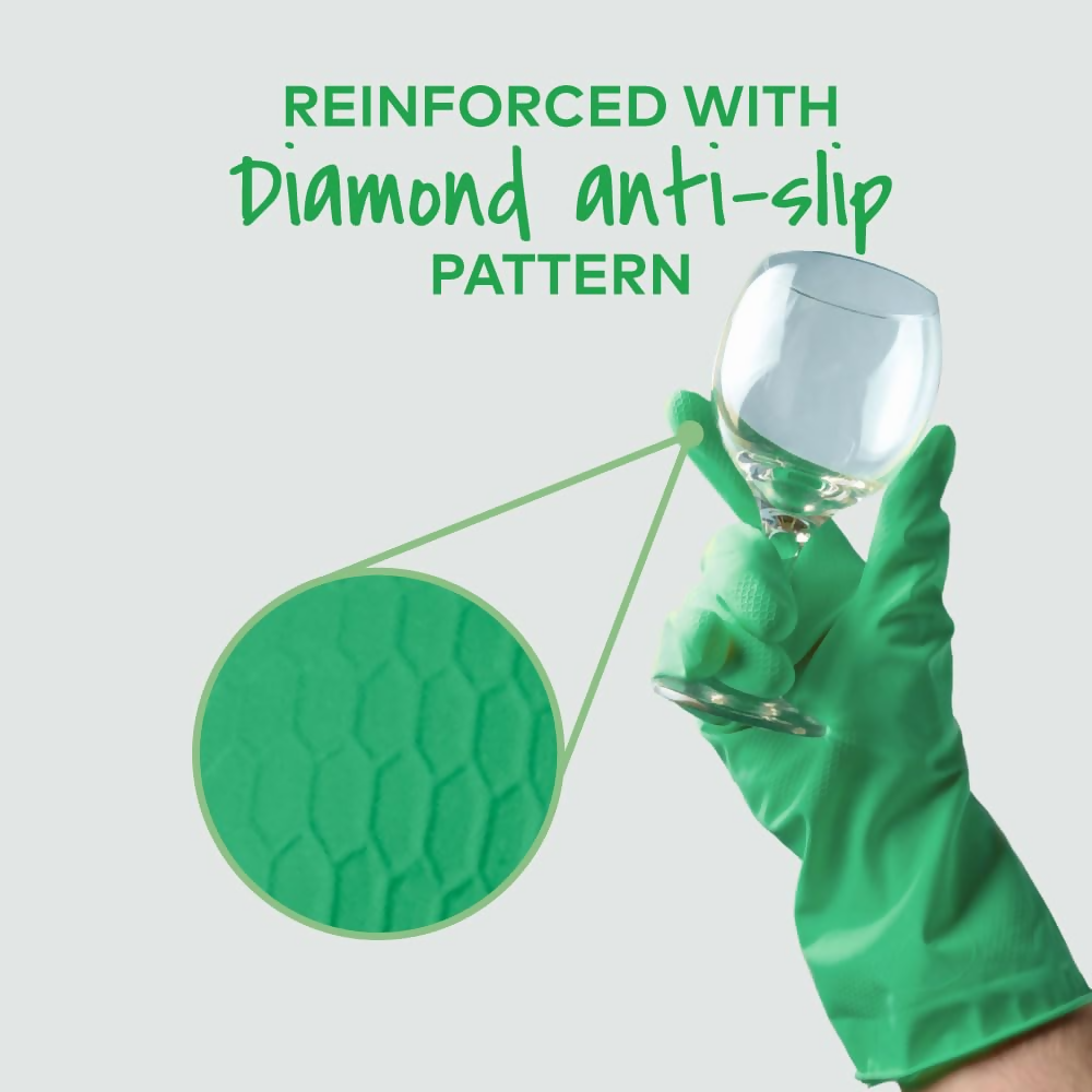 Scotch-Brite Aloe Vera coated Gloves - L | Grocsy