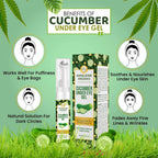Himalayan Organics Cucumber Under Eye Gel | Grocsy
