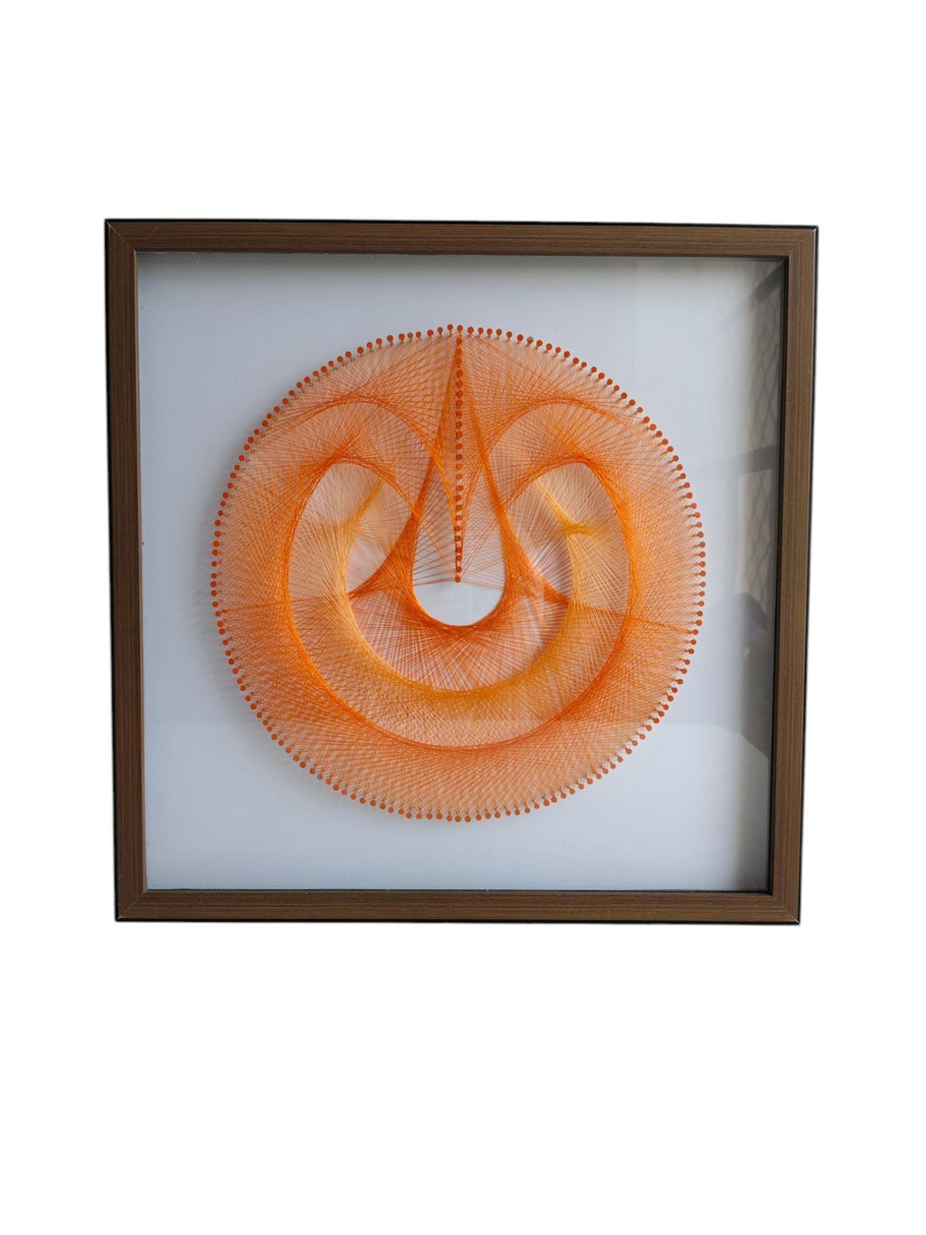 Sun Mun Decors Solar Mandala String Art Wall Frame, Geometric Handmade Decor | Grocsy