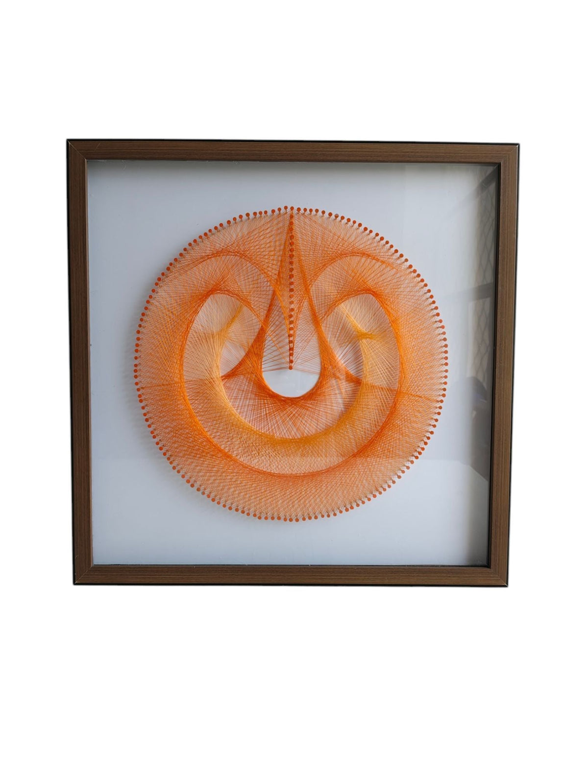 Sun Mun Decors Solar Mandala String Art Wall Frame, Geometric Handmade Decor | Grocsy