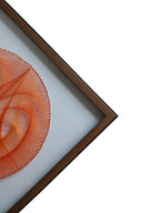 Sun Mun Decors Solar Mandala String Art Wall Frame, Geometric Handmade Decor | Grocsy