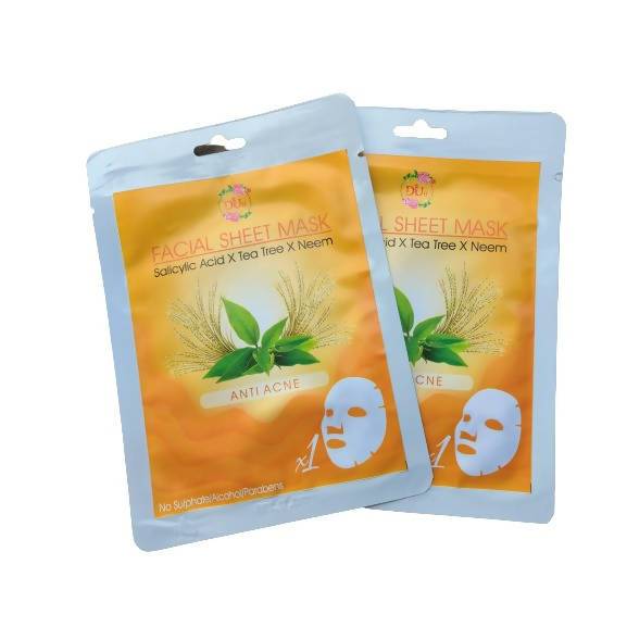 Duh Facial Sheet Mask - Anti Acne | Grocsy