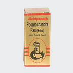 Baidyanath Poorna Chandra Ras (Brihat) Tablets | Grocsy