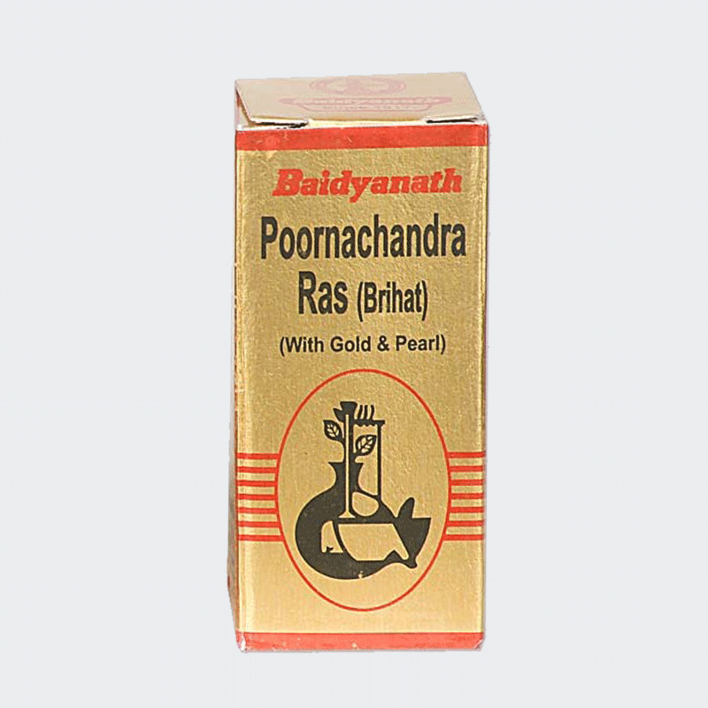 Baidyanath Poorna Chandra Ras (Brihat) Tablets | Grocsy