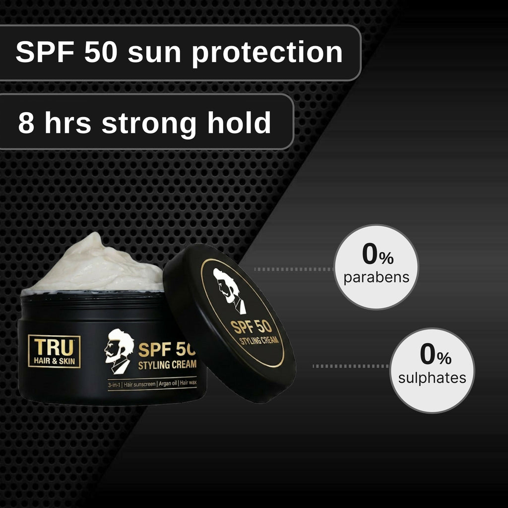 Tru Hair & Skin Spf 50 Styling Cream | Grocsy