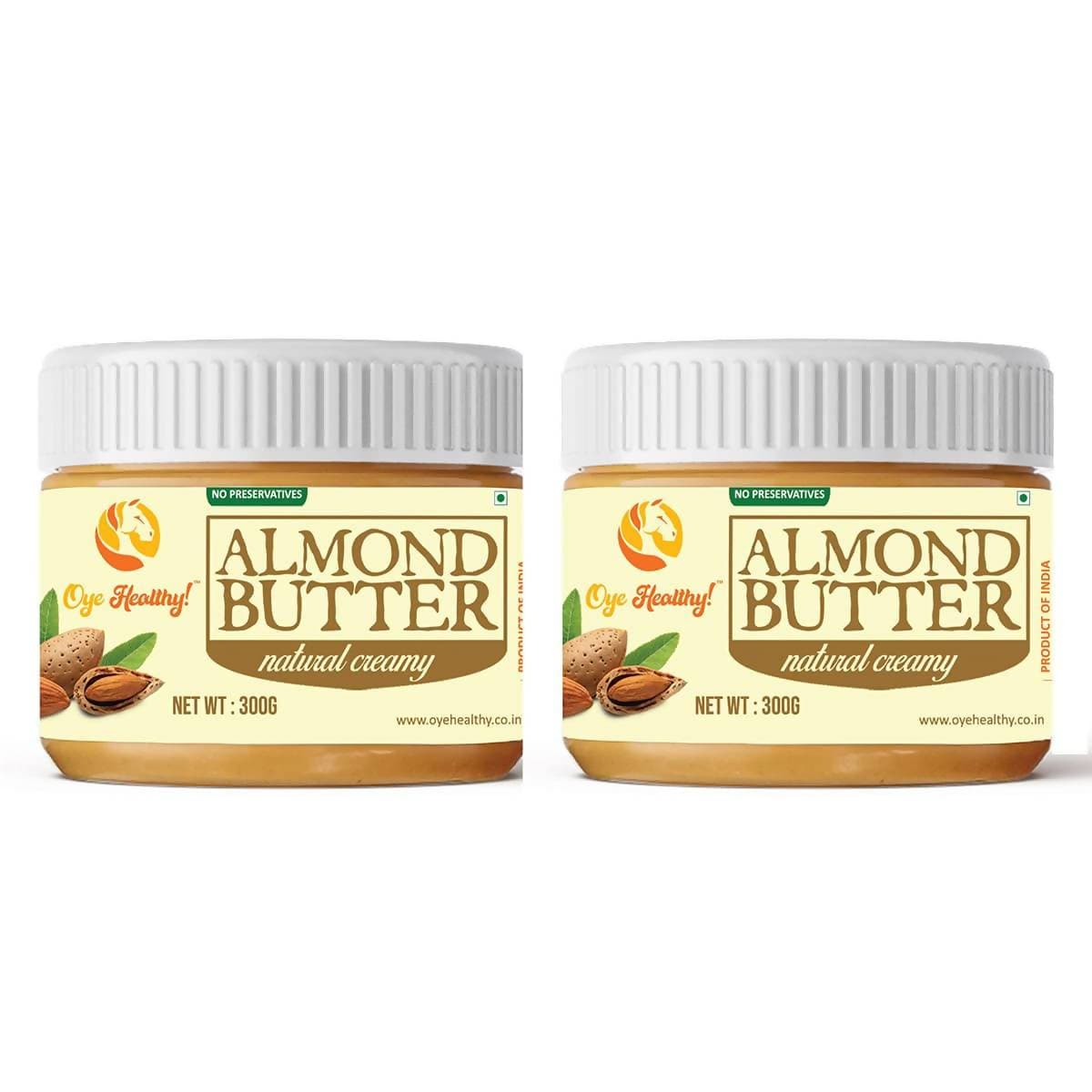 Oye Healthy Almond Butter Natural Creamy | Grocsy