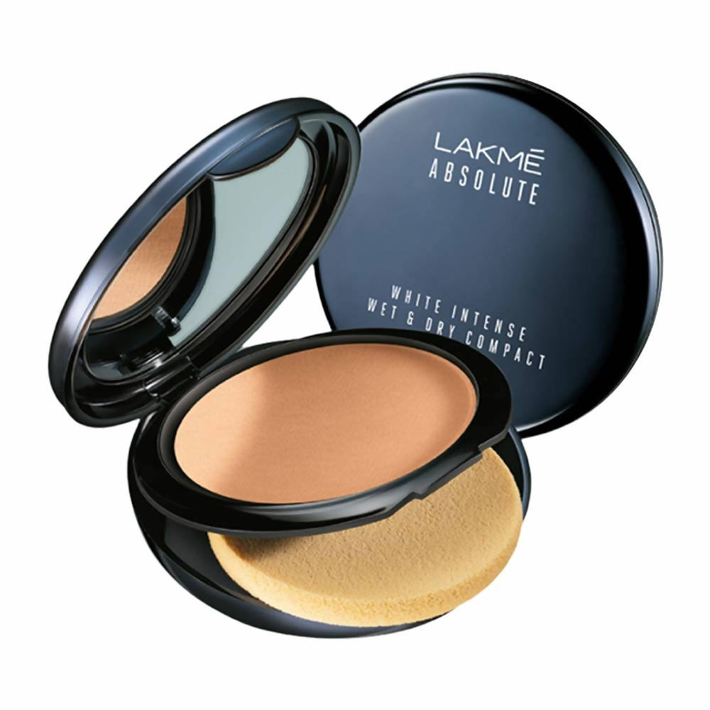 Lakme Absolute White Intense Wet & Dry Compact - Golden Medium/Golden Sand | Grocsy