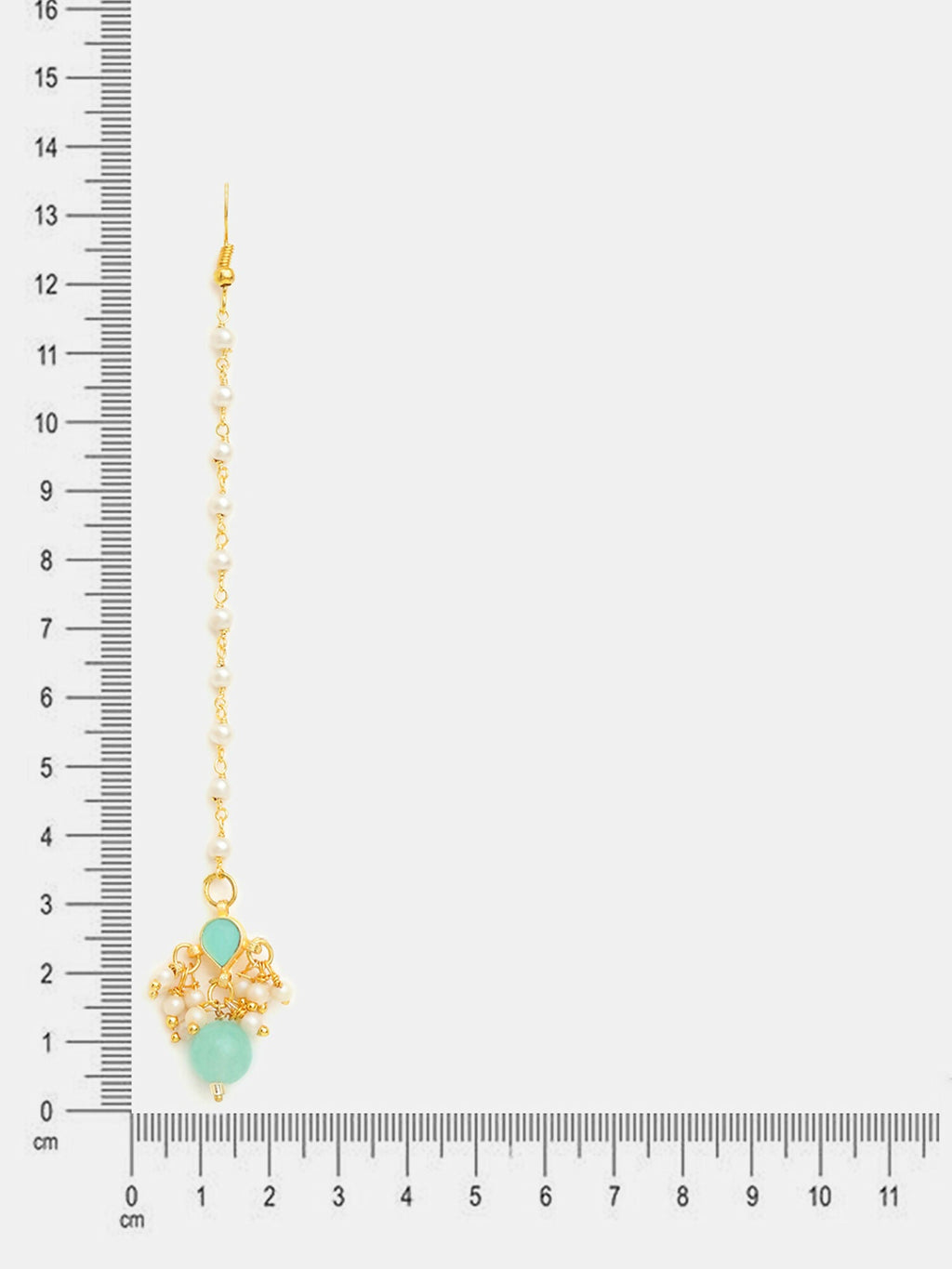Ruby Raang Starry Stone Maang Tikka | Grocsy