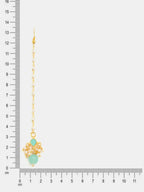 Ruby Raang Starry Stone Maang Tikka | Grocsy