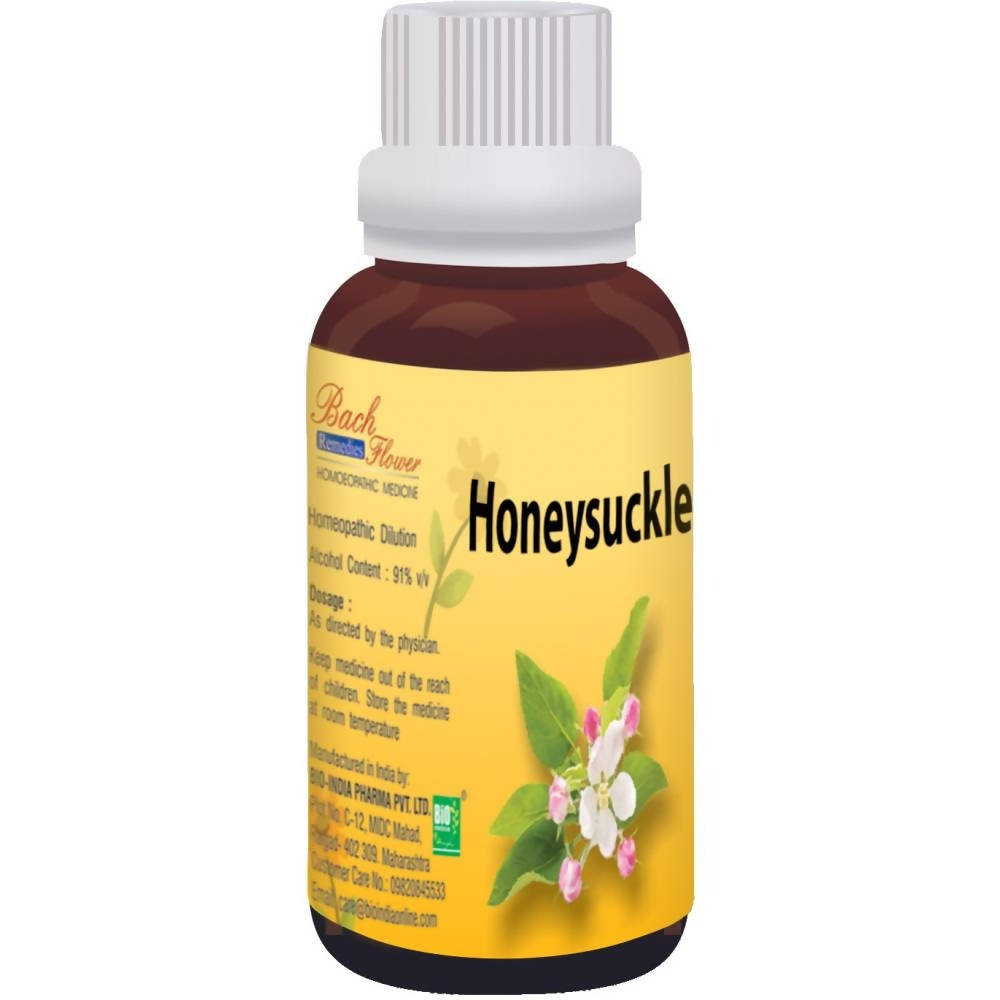 Bio India Homeopathy Bach Flower Honeysuckle Dilution | Grocsy