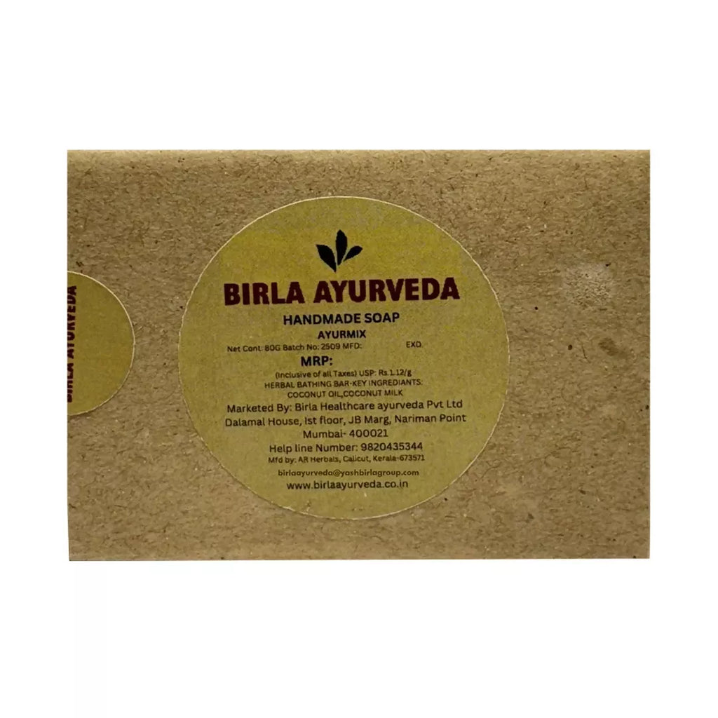 Birla Ayurveda Handmade Ayurvedic Mix Soap | Grocsy