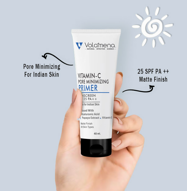 Volamena Pore Minimizing Matter Primer Sunscreen With SPF 25 PA++ | Grocsy