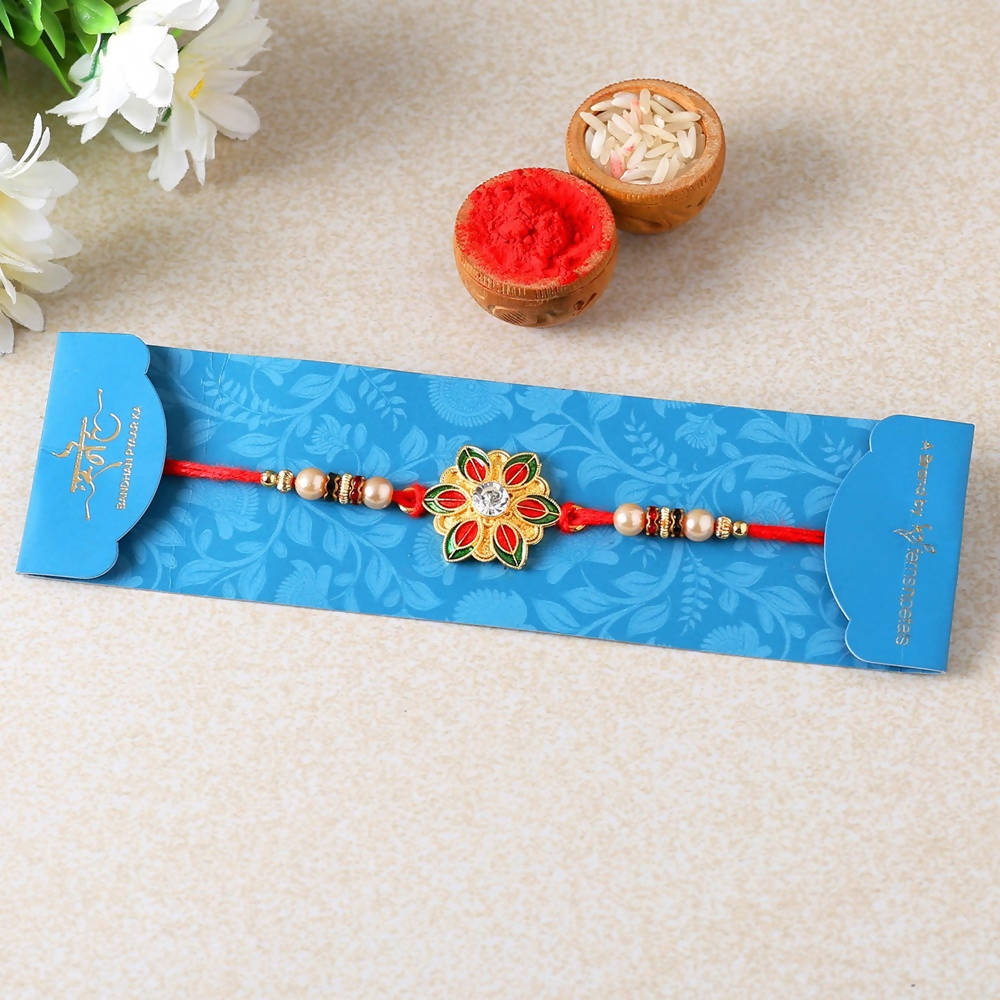 Meenakari Rakhi and Bournville | Grocsy