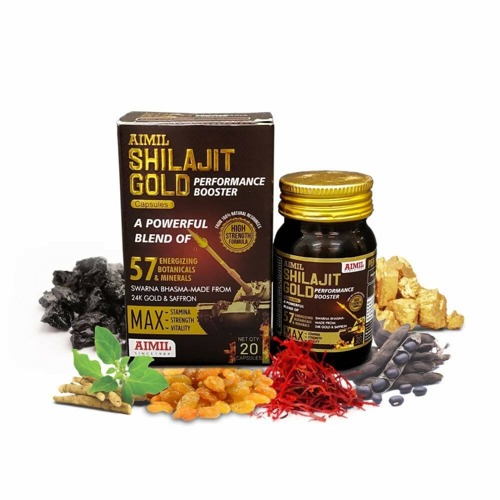 Aimil SJ Gold Capsules – Performance Booster | Grocsy