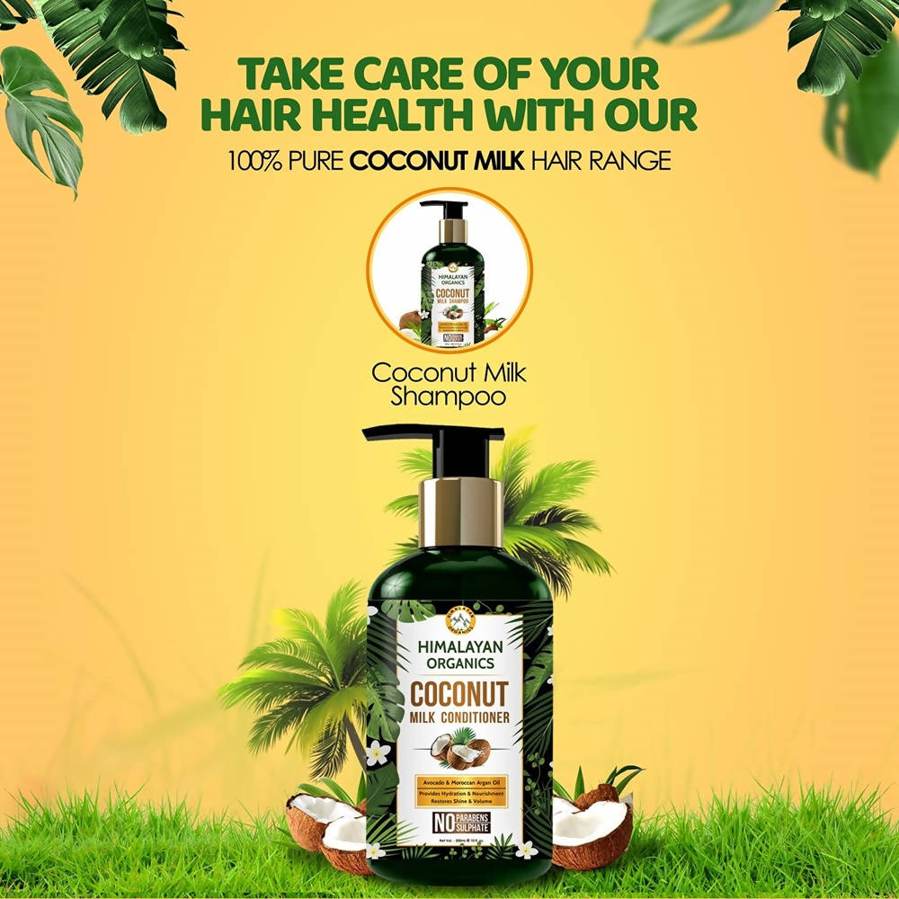 Himalayan Organics Coconut Milk Conditioner | Grocsy