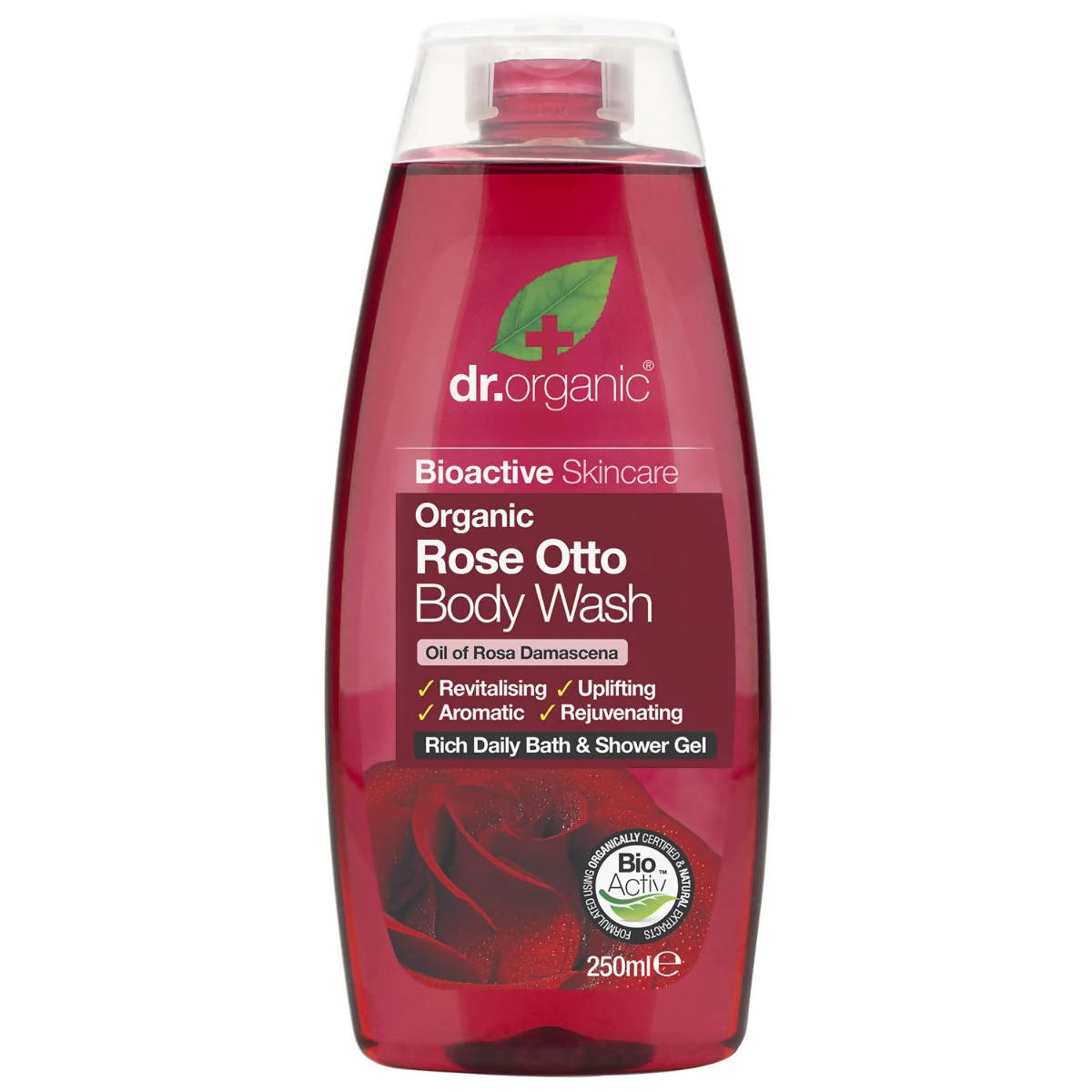 Dr.Organic Rose Otto Body Wash | Grocsy