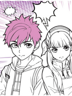 Dreamland Publications Colour Your Own Manga Book 3 With Free Manga Colouring Poster For Kids | Grocsy