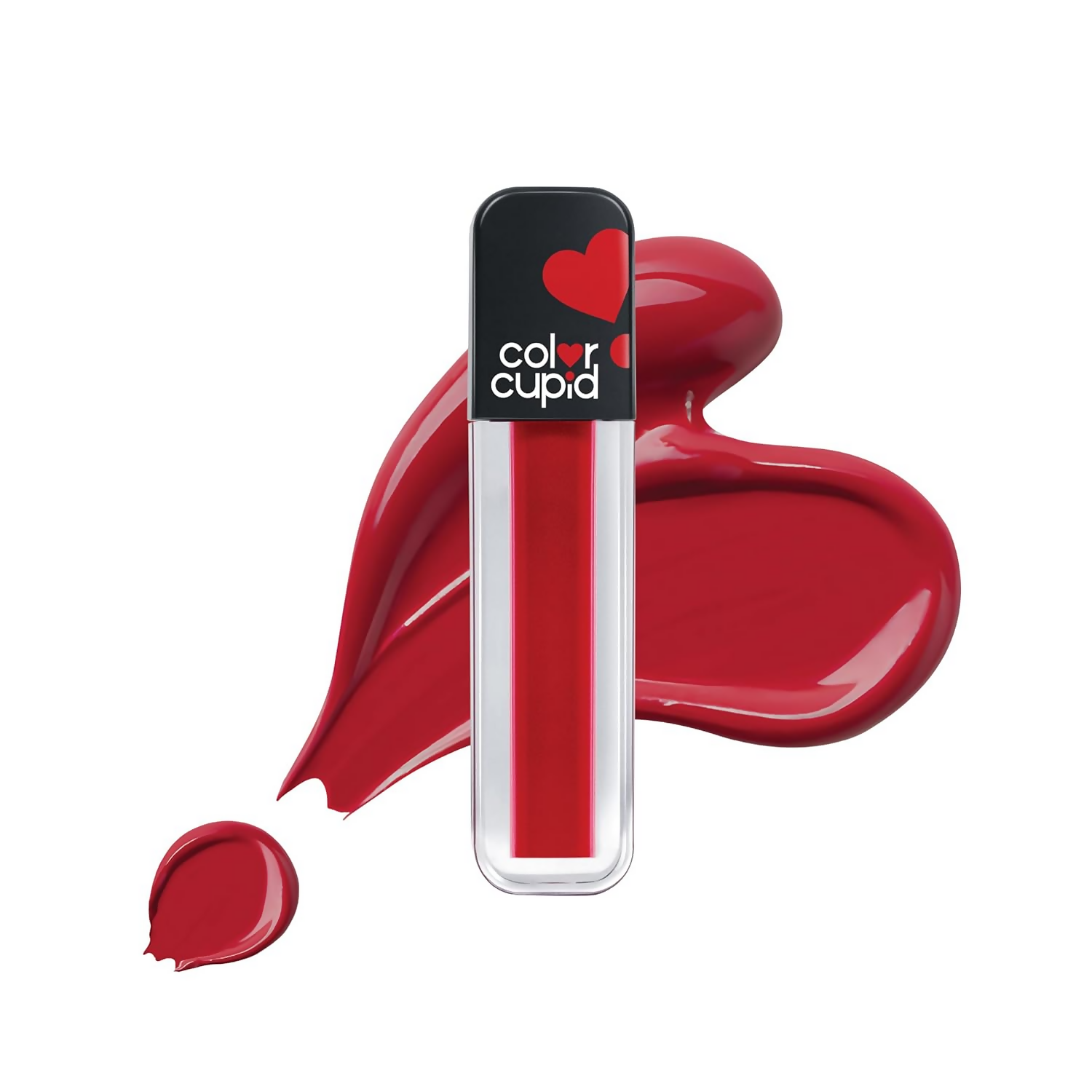 Color Cupid Matte Intense Color 18-Hour Stay Liquid Lipstick - Romantic Red | Grocsy