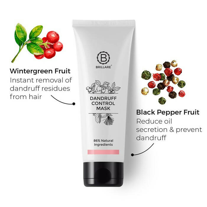 Brillare Dandruff Control Hair Mask | Grocsy