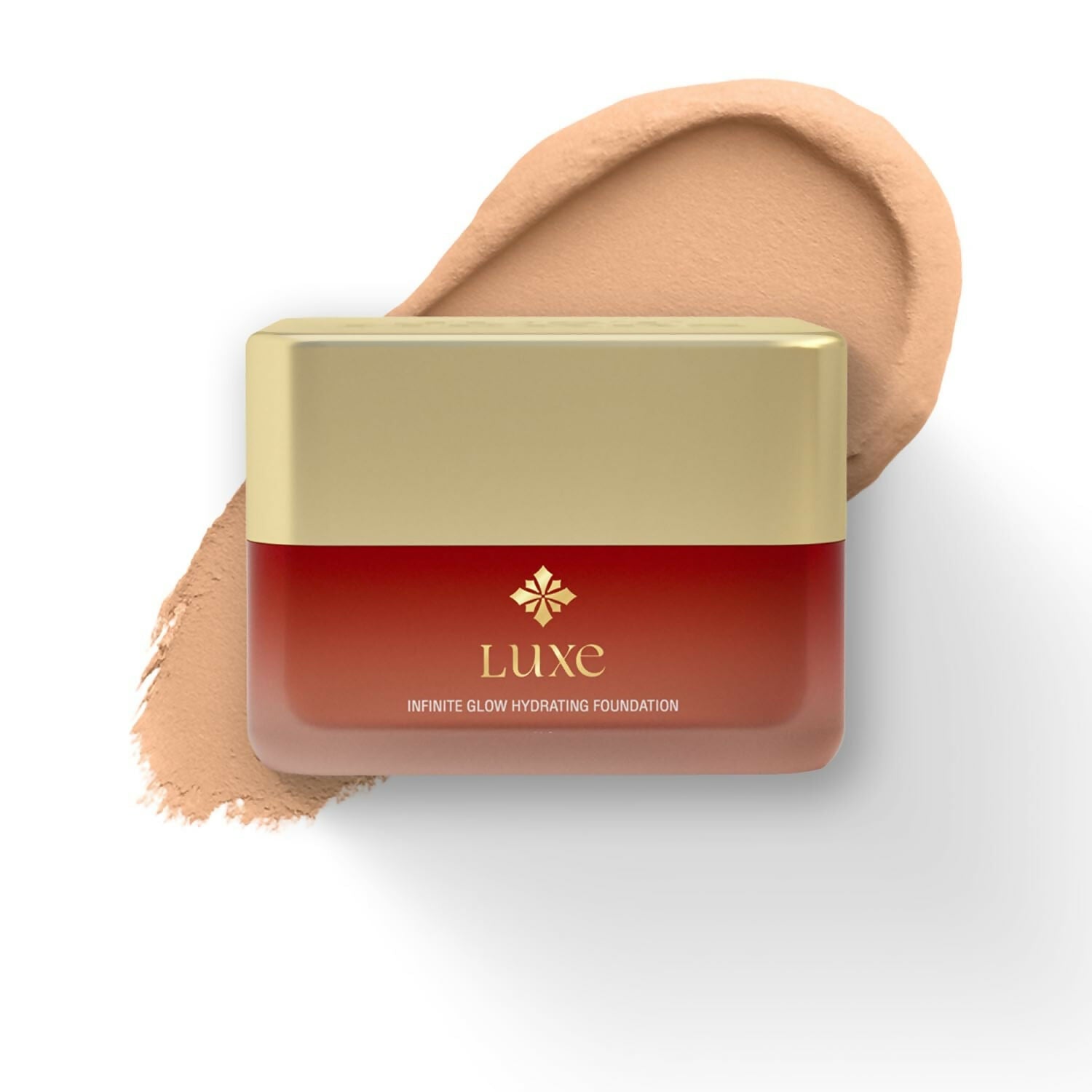 Just Herbs Luxe Infinite Glow Hydrating Foundation Non-Cakey & Long-Lasting (Beige) | Grocsy
