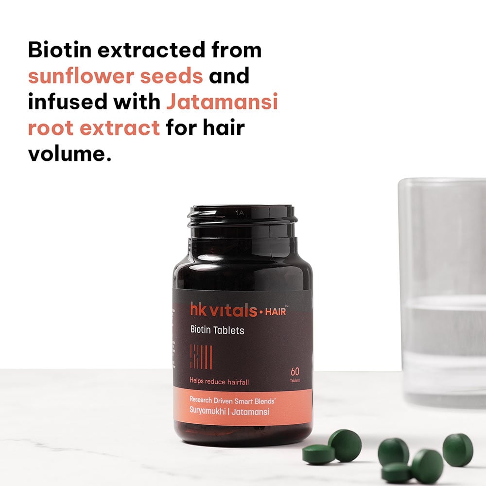 HK Vitals Biotin Tablets | Grocsy