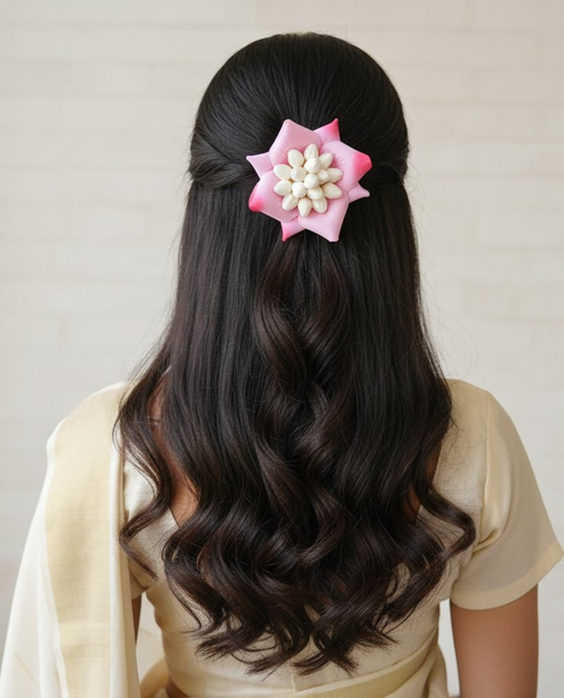 Baby Pink Flower Brooch | Grocsy