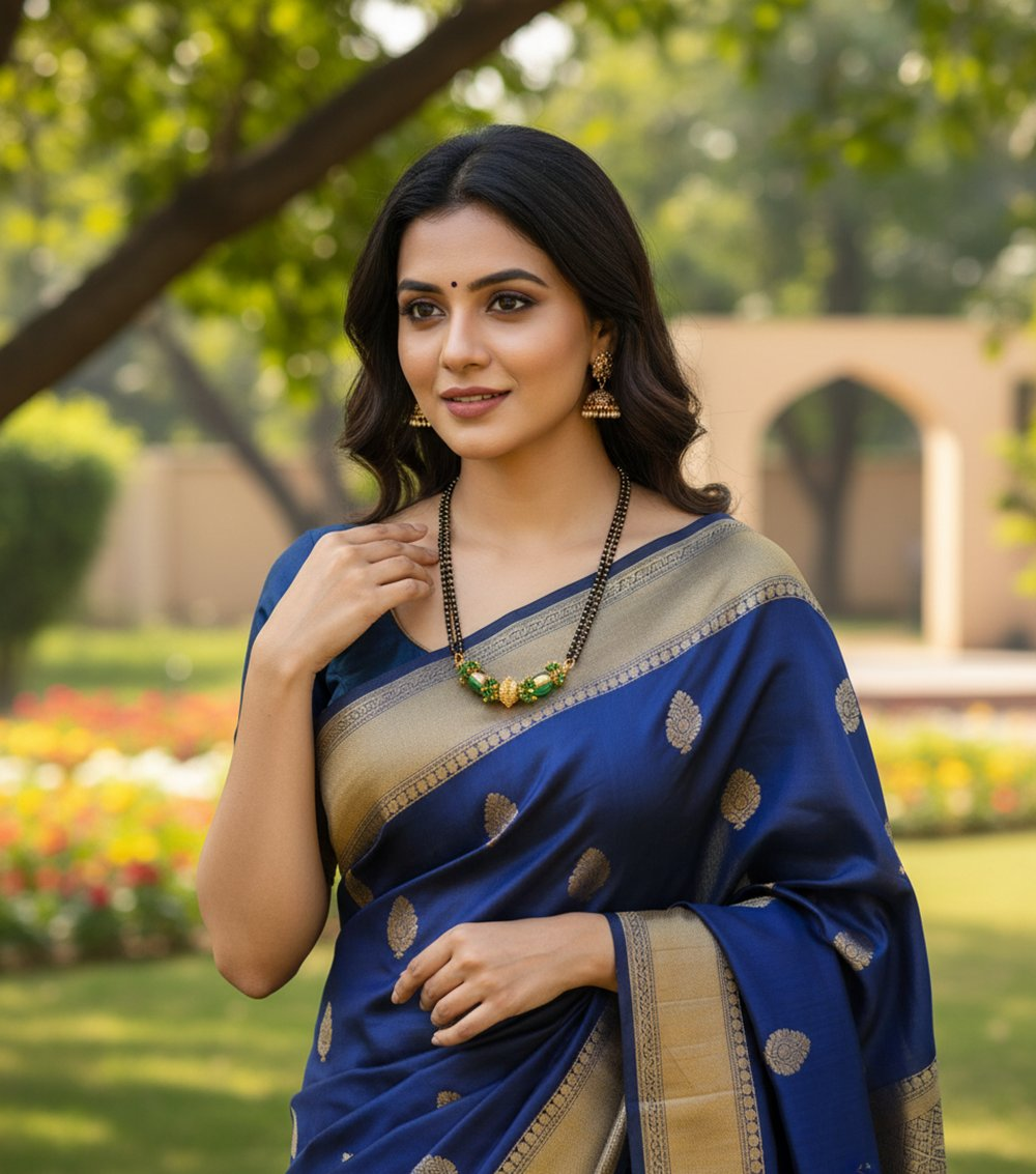 Cute Traditional Designer Beaded Mangalsutra | Grocsy
