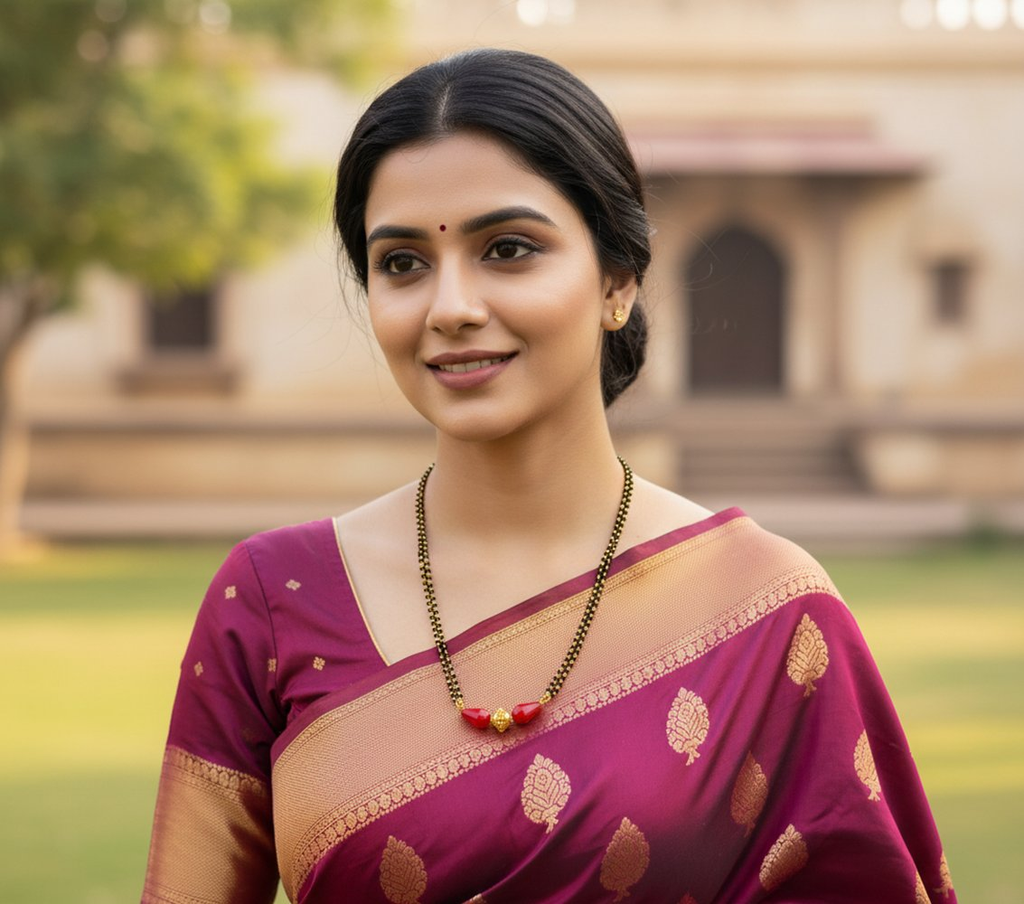 Pretty Beaded Mangalsutra | Grocsy