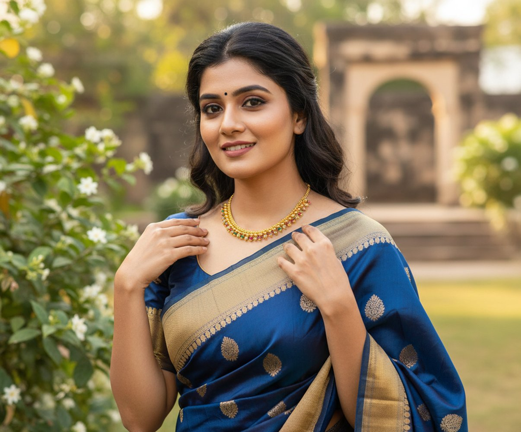 Gold-Polished Pretty Necklace | Grocsy